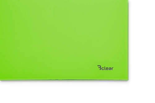 לוח מחיק זכוכית מגנטי צבע ירוק 60x60 ס"מ מסדרת Bclear mini תמונה ללא מידות