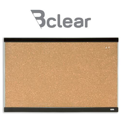 לוח שעם יצוק דקורטיבי מסגרת עץ 60x90 ס"מ Bclear 2