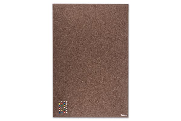 לוח שעם חום כהה עם התקנה נסתרת