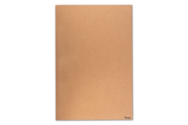 לוח שעם חום בהיר עם התקנה נסתרת, 60×90 לאורך, Bclear