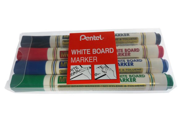 מארז 4 טושים מחיקים Pentel