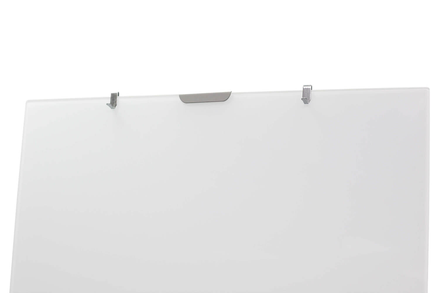 לוח נייד מחיק לבן מגנטי – זכוכית, רגל קרם, פליפצ'ארט – Bclear