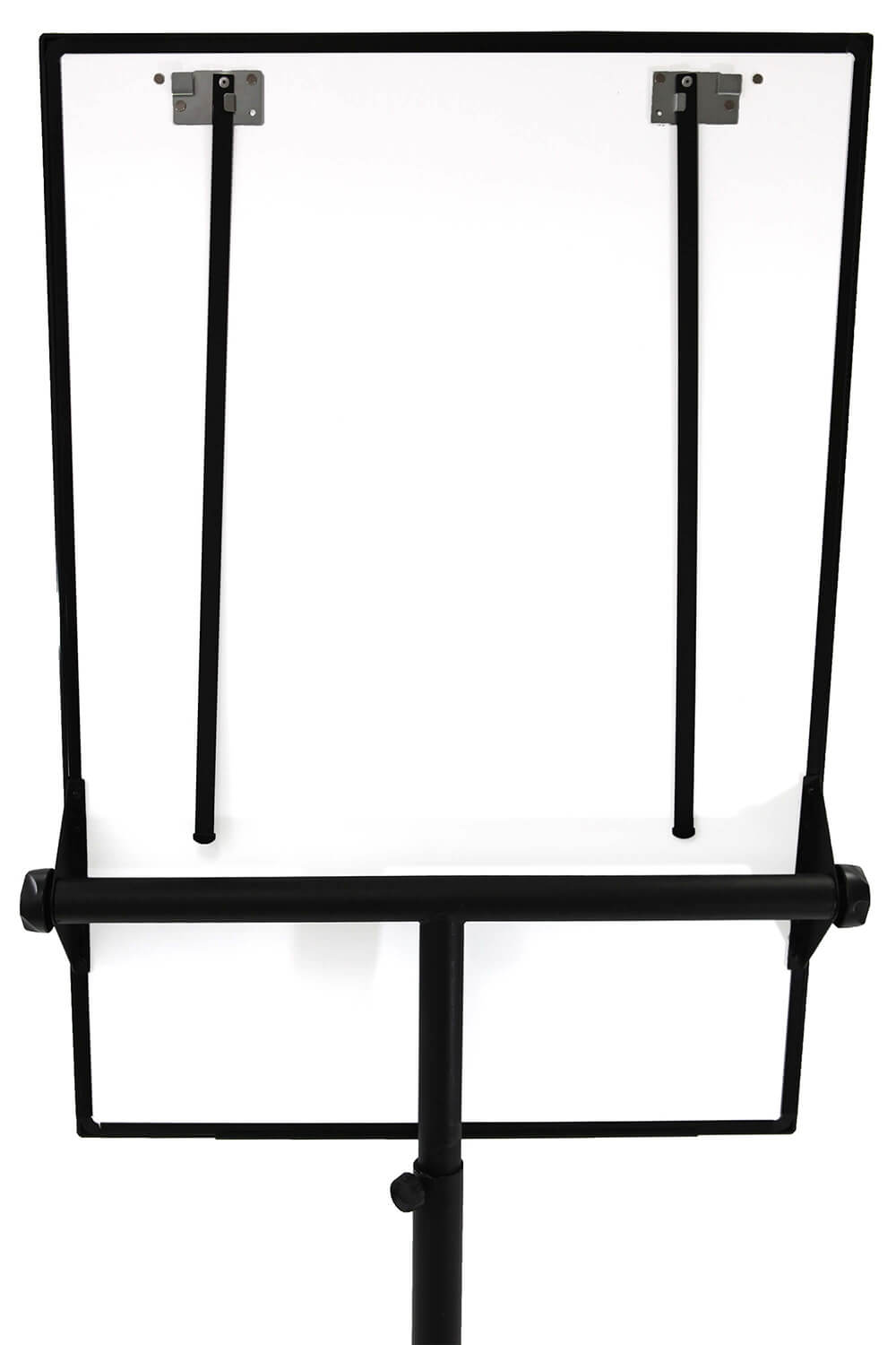 לוח נייד מחיק לבן מגנטי, פליפצ'ארט עם מסגרת שחורה – Bclear