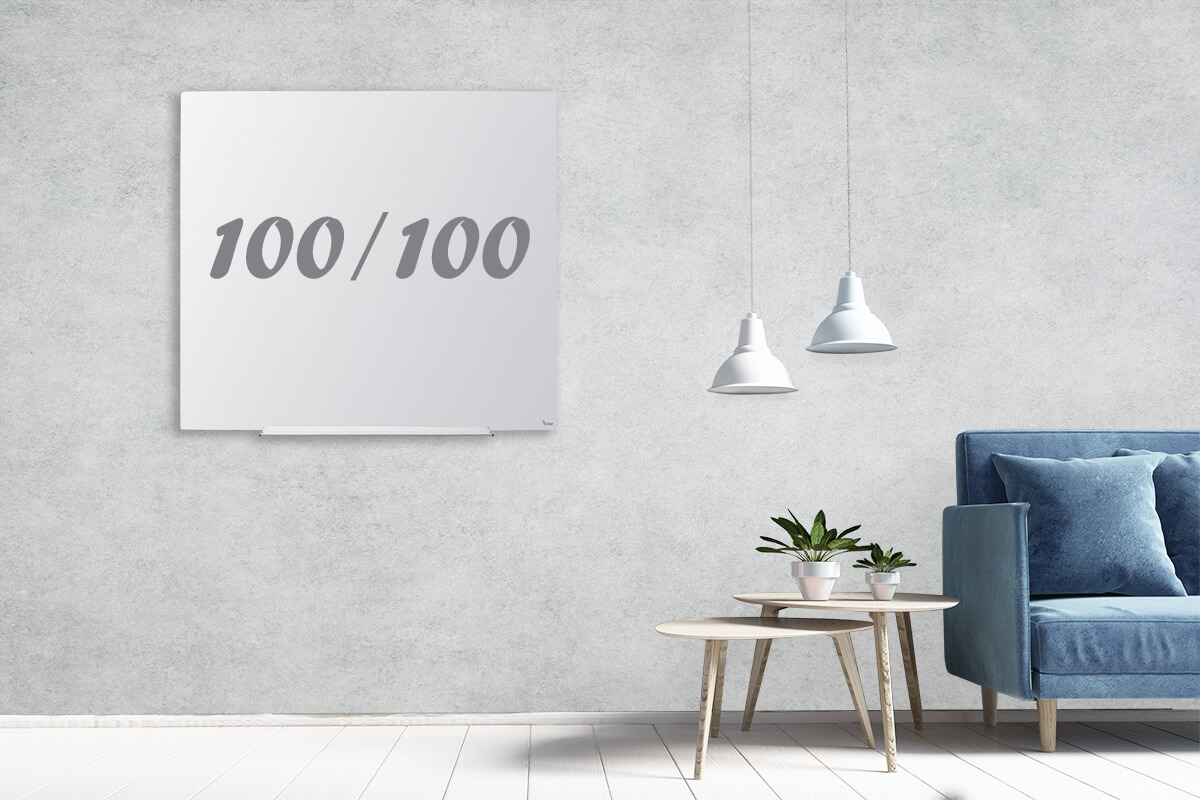 לוח מחיק תליה נסתרת 100/100