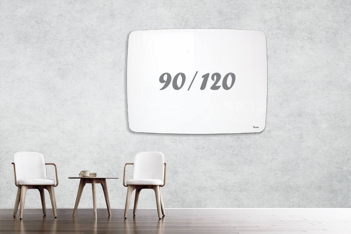 לוח זכוכית מעוצב שייפ 90/120