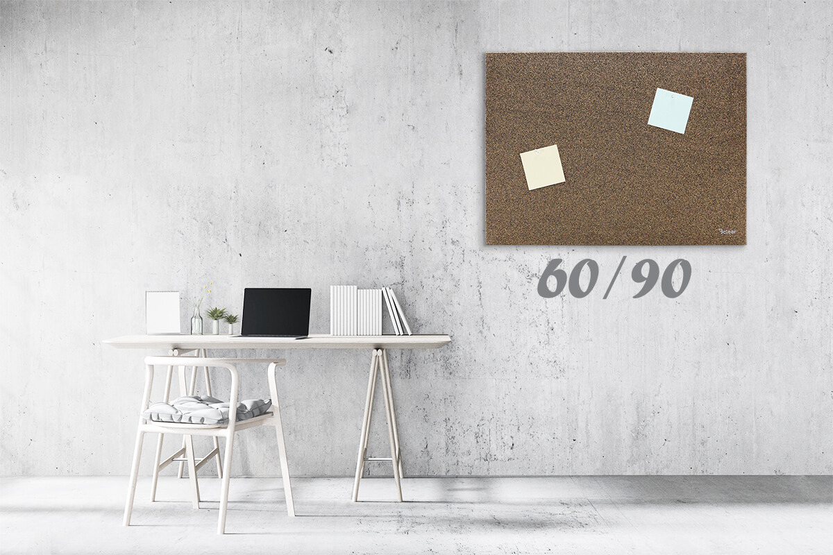 לוח שעם ללא מסגרת 60/90